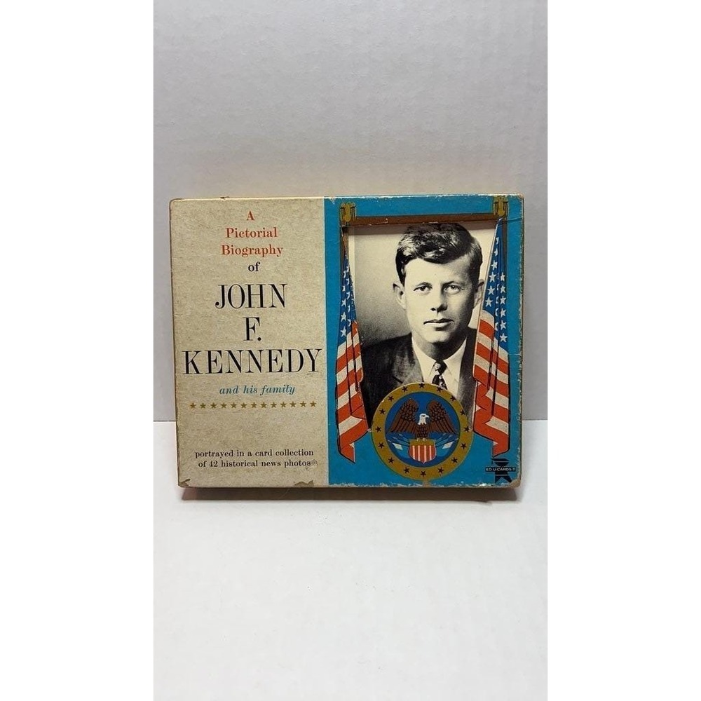 A Pictorial Biography of John F. Kennedy & His Family 42 Cards